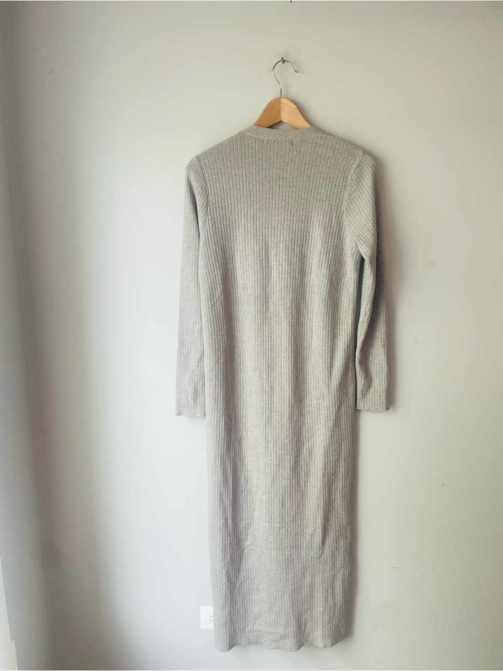 WAYF Ribbed Cardigan Duster - Picture 7 of 8